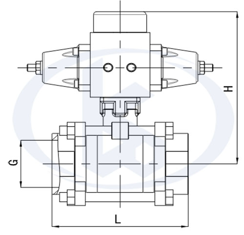 液動(dòng)絲扣球閥外形尺寸