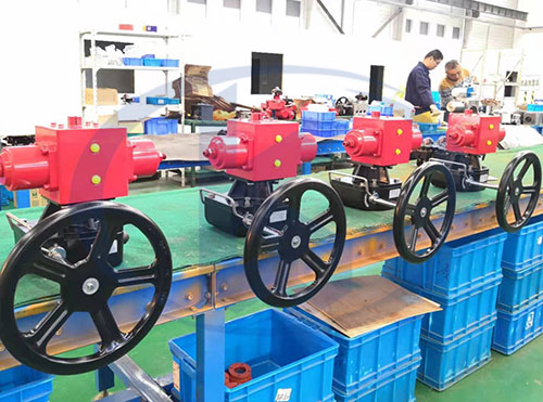 液動執(zhí)行器生產(chǎn)過程