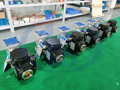 電動法蘭球閥出廠前檢驗